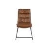 Ruokatuoli Home ESPRIT Synteettinen nahka Metalli 71 x 49 x 90 cm