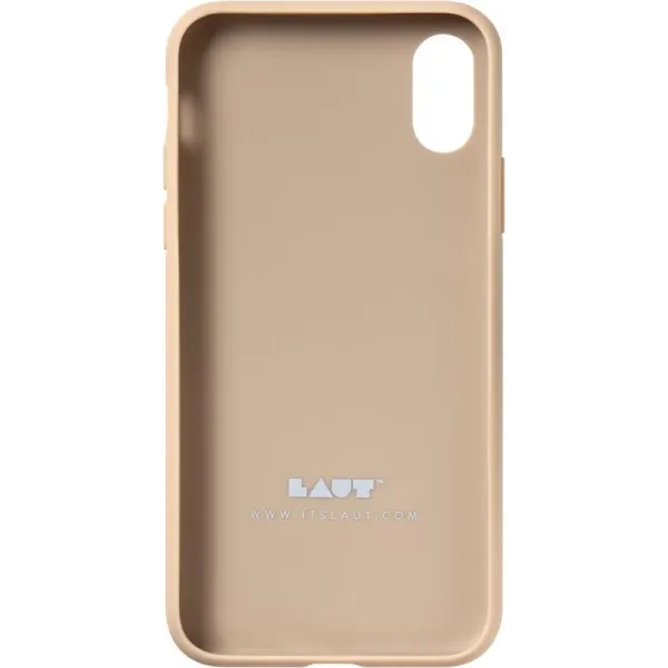 Laut PINNACLE - Case for iPhone XR with natural wood (Cherry Wood)