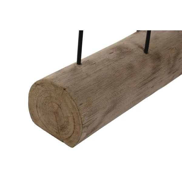 Dekoratyvinė figūrėlė Home ESPRIT Juoda Natūralus Žuvis 61,5 x 10 x 53,5 cm