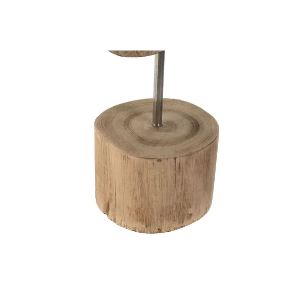 Dekoratīvās figūriņas Home ESPRIT Balts Dabisks Enkurs Kuģis Vidusjūra 19 x 10 x 38 cm (2 gb.)