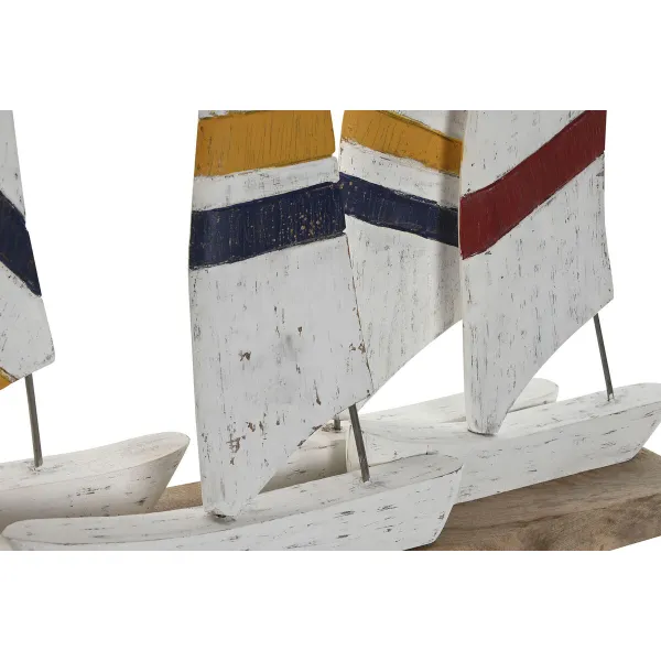 Dekoratīvās figūriņas Home ESPRIT Balts Tumši Zils 67,5 x 13,5 x 46 cm
