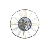 Настенное часы Home ESPRIT Белый Позолоченный Металл 140 x 9 x 140 cm
