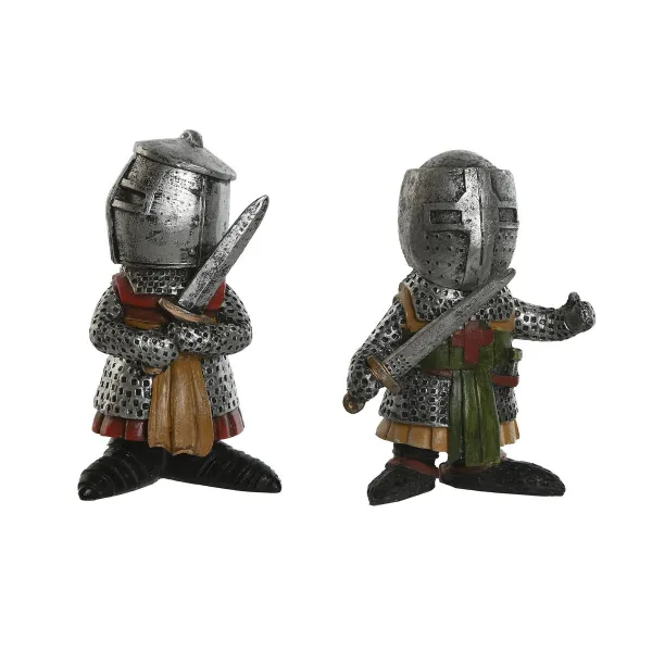 Декоративная фигура Home ESPRIT Серый 6 x 4 x 9 cm (2 штук)