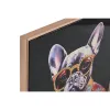 Kangas Home ESPRIT Sininen Punainen Eläin Lakattu 52,5 x 2,8 x 72,5 cm 52,5 x 3 x 73 cm (4 osaa)