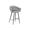 Jakkara Home ESPRIT Musta Harmaa Metalli 58 x 53 x 101 cm