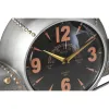 Sieninis laikrodis Home ESPRIT Auksinis Sidabras Metalinis Lėktuvas Vintage 114 x 11 x 40 cm