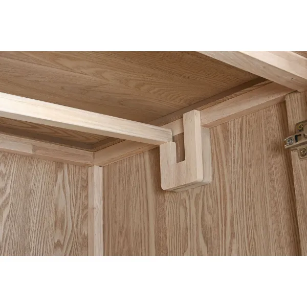 Шкаф Home ESPRIT Натуральный Ель Деревянный MDF 78 x 55 x 180 cm