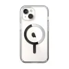 Speck Presidio Perfect-Clear MagSafe - iPhone 17e / 16e / 15 / 14 / 13 Case (Clear / Chrome Finish / Serene Silver)