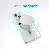 Speck Presidio Perfect-Clear MagSafe - iPhone 17e / 16e / 15 / 14 / 13 Case (Clear / Chrome Finish / Serene Silver)