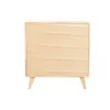 Sideboard Home ESPRIT Natural Metal Rattan Rubber wood 73,5 x 35 x 78 cm