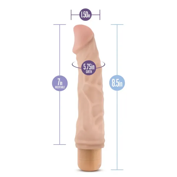 Realistic Dildo Blush Dr Skin PVC Ø 4,7 cm