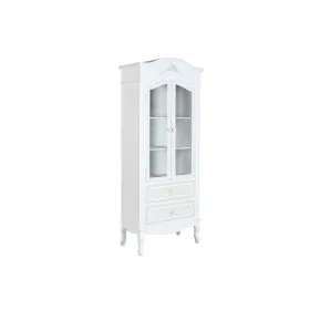 Esittelyteline Home ESPRIT Valkoinen Puu Kristalli 76 x 39 x 193 cm