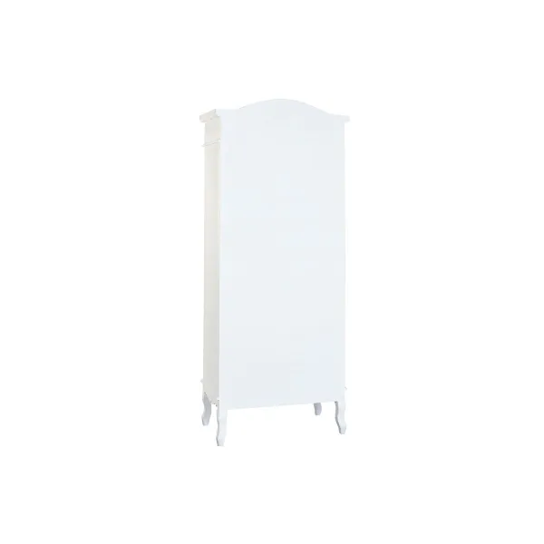 Display Stand Home ESPRIT White Wood Crystal 76 x 39 x 193 cm