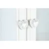 Rhythm stendas Home ESPRIT Balta Medžio Stiklas 76 x 39 x 193 cm
