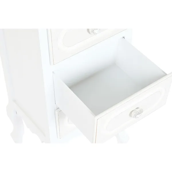 Chest of drawers Home ESPRIT White Romantic 40 x 36 x 100 cm