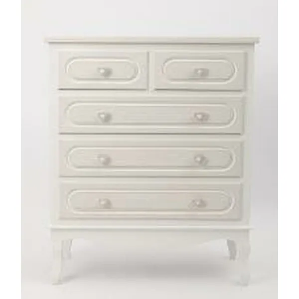 Туалетный столик Home ESPRIT Белый ABS Зеркало Деревянный MDF 75 x 42 x 140 cm