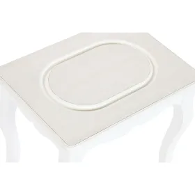Side table Home ESPRIT White Light grey 53 x 35 x 47 cm