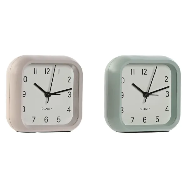 Настольные часы Home ESPRIT Rozā Piparmētra (2 gb.)