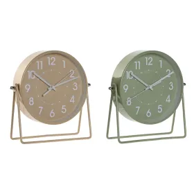Stalinis laikrodis Home ESPRIT Beige (2 osaa)