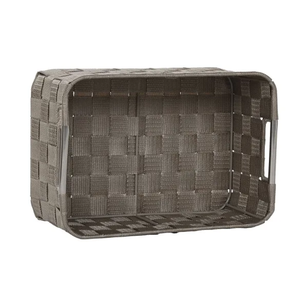 Grozs Home ESPRIT Zaļš Pelēks Krēmkrāsa Metāls polipropilēns 38 x 28 x 17 cm 3 Daudzums (3 gb.)