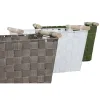 Basket set Home ESPRIT Green Grey Cream Wood polypropylene 43 x 30 x 30 cm 3 Pieces (3 Units)