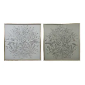 Полотно Home ESPRIT полистирол Полотно 100 x 3,5 x 100 cm