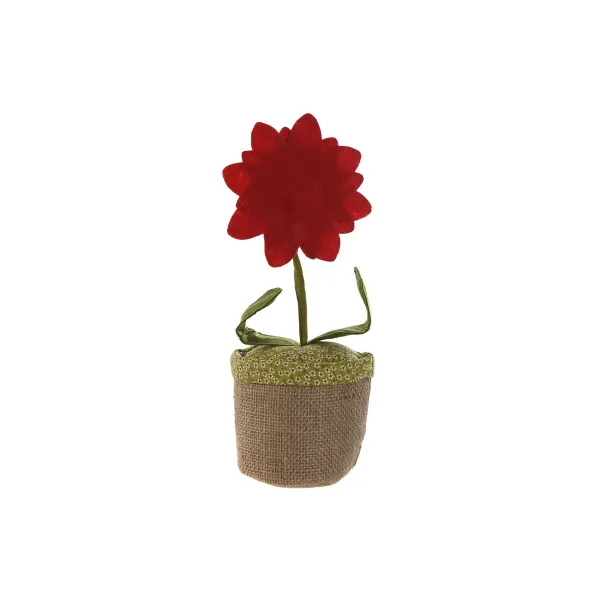 Durvju aizdare Home ESPRIT Poliesters Džuts 14 x 14 x 33 cm (2 gb.)