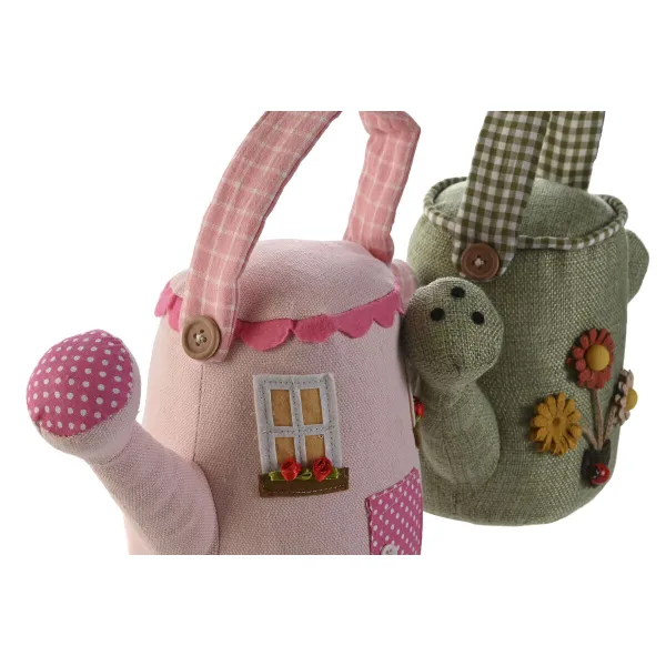 Durvju aizdare Home ESPRIT Poliesters 26 x 13 x 25 cm (2 gb.)