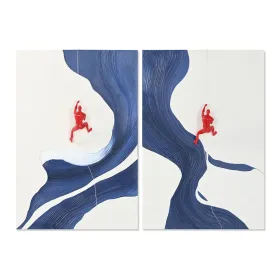Полотно Home ESPRIT Смола Полотно 80 x 3,5 x 120 cm