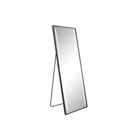 Miegamojo veidrodis Home ESPRIT Juoda Aliuminis 60 x 0,5 x 165 cm