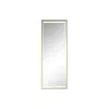 Длинное зеркало Home ESPRIT Позолоченный Алюминий 50 x 0,5 x 150 cm