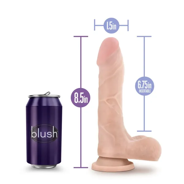 Realistic Dildo Blush Au Naturel TPE Ø 3,9 cm