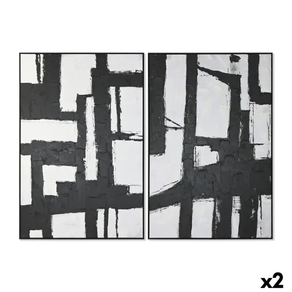 Картина Home ESPRIT Деревянный Полотно 123 x 4,3 x 183 cm 122,6 X 4,3 X 182,6 CM (2 штук)