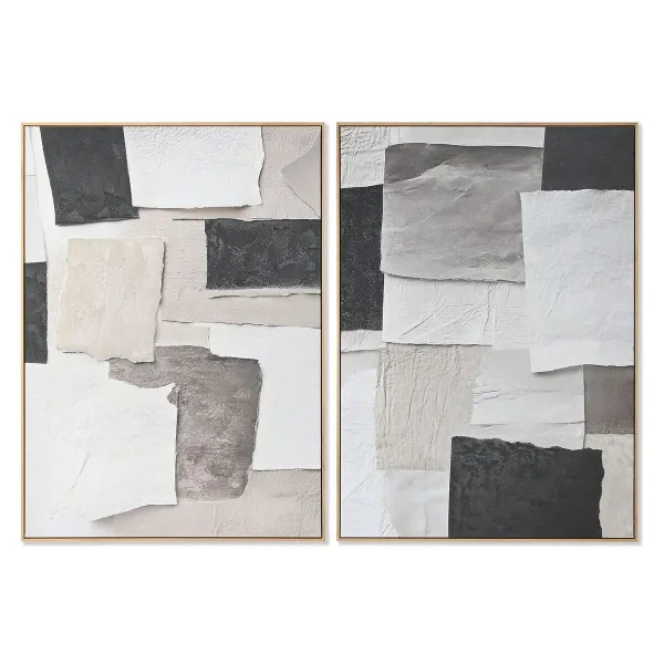 Картина Home ESPRIT Деревянный Полотно 103 x 4,3 x 143 cm 102,6 x 4,3 x 142,6 cm