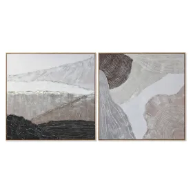 Картина Home ESPRIT Деревянный Полотно 123 x 4,3 x 123 cm 122,6 X 4,3 X 122,6 CM