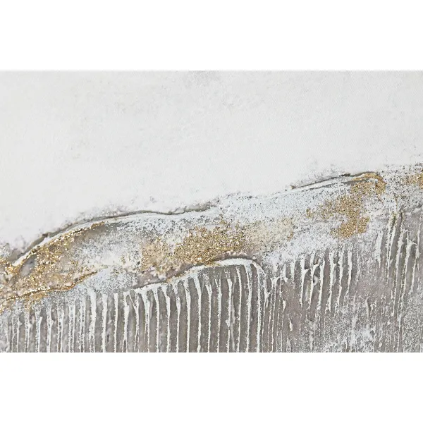 Painting Home ESPRIT Wood Canvas 123 x 4,3 x 123 cm 122,6 X 4,3 X 122,6 CM