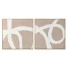 Картина Home ESPRIT Деревянный Полотно 103 x 4,3 x 103 cm 102,6 X 4,3 X 102,6 CM