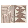 Glezna Home ESPRIT Koks Canvas 82,6 x 4,3 x 122,6 cm 83 x 4,3 x 123 cm (2 gb.)