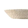 Centerpiece Home ESPRIT White Natural Bamboo Rattan 35 x 35 x 8 cm (2 Pieces)