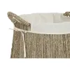 Бельевая корзина Home ESPRIT Белый Натуральный Морские водоросли 43 x 43 x 48 cm (2 штук)