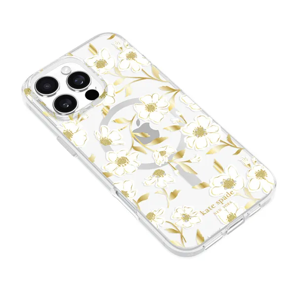 Kate Spade New York Protective Gems MagSafe - Case for iPhone 16 Pro Max (Sunshine Floral)