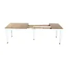 Обеденный стол Home ESPRIT Белый Ель 100 x 100 x 78 cm