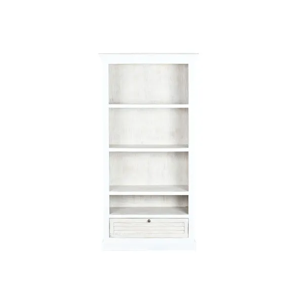 Shelves Home ESPRIT White Mango wood 90 x 40 x 180 cm