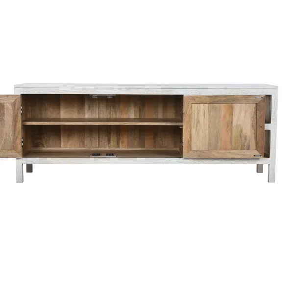 TV furniture Home ESPRIT White 160 x 40 x 60 cm