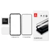 Crong 3D Armor Glass - 9H Full Glue Tempered Glass for iPhone 16 / iPhone 15 + Installation Frame