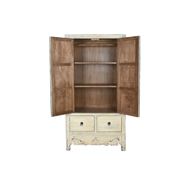 Spintelė Home ESPRIT Dvispalviais Metalinis Eglė 88 x 52 x 180 cm