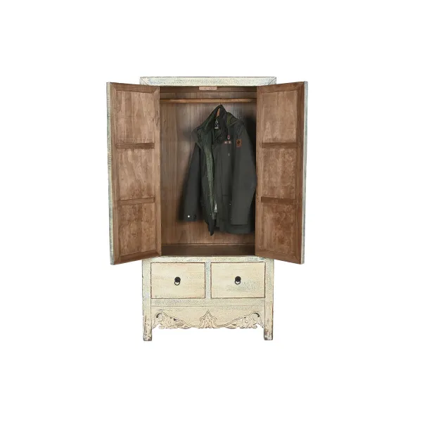 Spintelė Home ESPRIT Dvispalviais Metalinis Eglė 88 x 52 x 180 cm