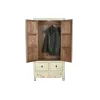 Шкаф Home ESPRIT Двухцветный Металл Ель 88 x 52 x 180 cm