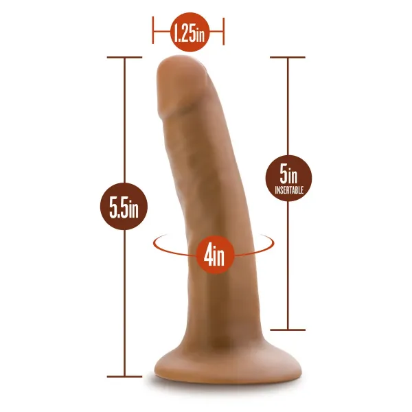 Realistic Dildo Blush Dr Skin PVC Ø 3,2 cm