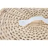 Laundry basket Home ESPRIT Natural wicker Shabby Chic 45 x 45 x 55 cm 3 Pieces